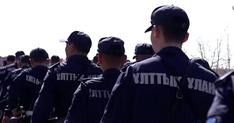 ҚР Ұлттық ұланның әскери қызметшілері қауіпсіздікті қамтамасыз ету үшін Талғар көшелеріне шықты