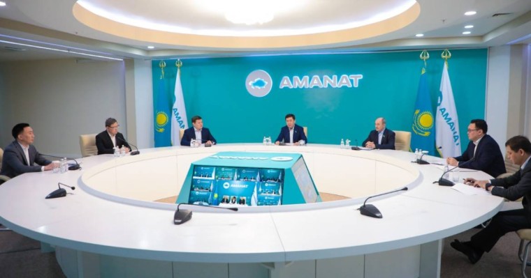 «АМАNАТ» партиясы референдумды қолдап, мәлімдеме жасады