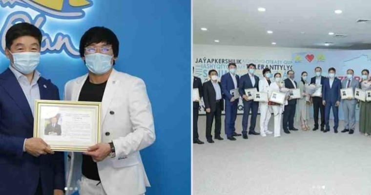 Қайрат Нұртас елбасының атынан алғыс хатпен марапатталды