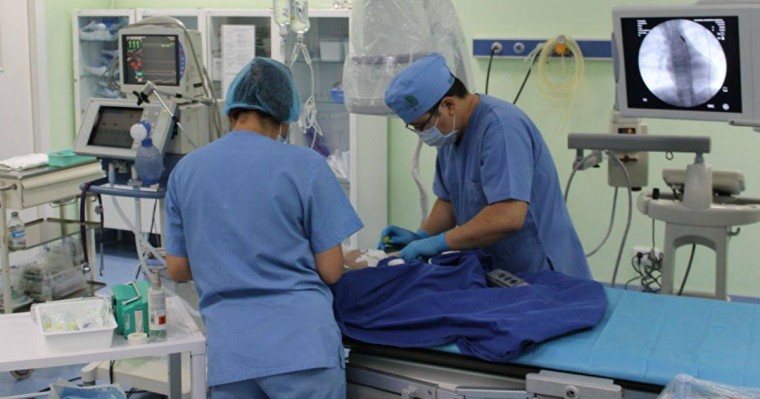 Түркістандық дәрігерлер коронавирус жұтырған жүрек ауруы мен пневмониясы бар нәрестені құтқарып қалды - Қазақстан жаңалықтары