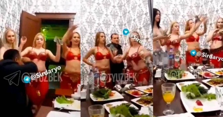 Шенеуніктердің жартылай жалаңаш бишілермен видеосы тарап кетті