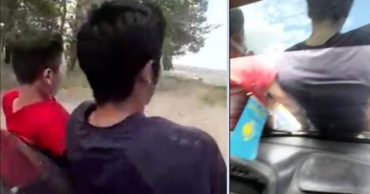 Ауыр жарақатпен ауруханаға түсті: Ақтөбеде жасөспірімдер көлік капотына мініп көңіл көтерген (видео)