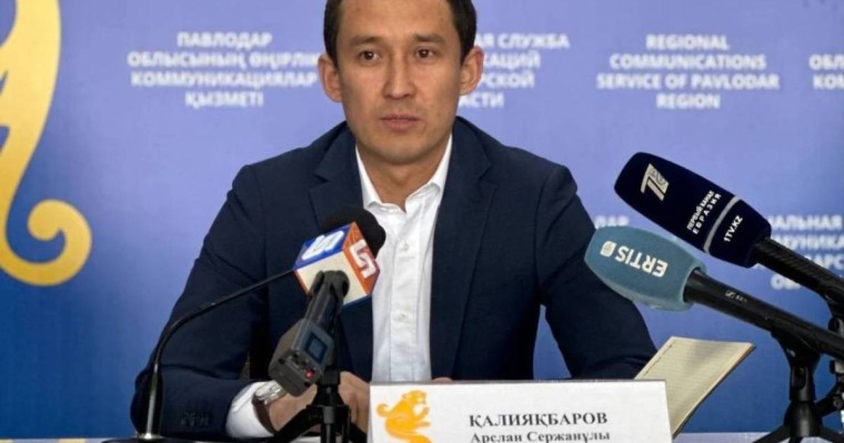 Павлодар қаласы әкімінің орынбасары Арслан Қалияқбаров ұсталды