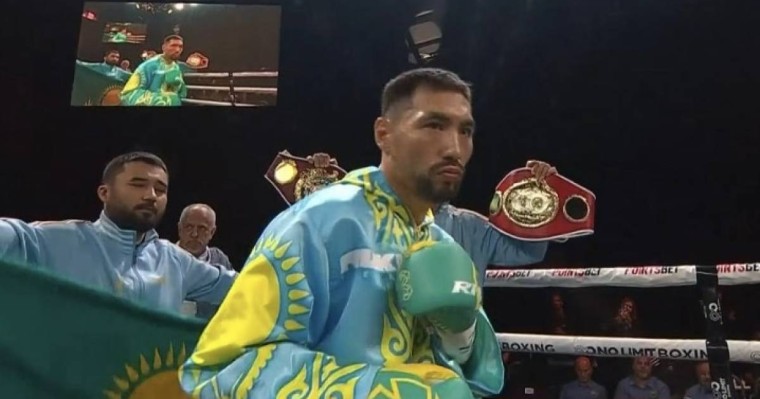 Жәнібек Әлімханұлының Австралиядағы жекпе-жегінде Қазақстанның ескі әнұраны қойылды