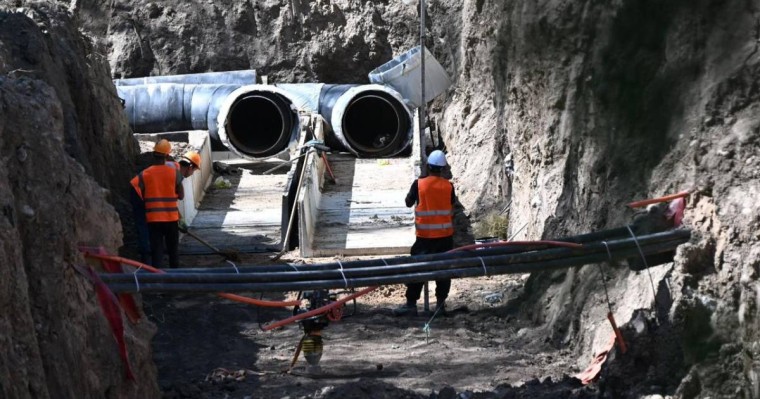 Алматы қаласының шығыс бөлігінің 100 мың тұрғыны жаңа кәріз коллекторымен қамтамасыз етілді