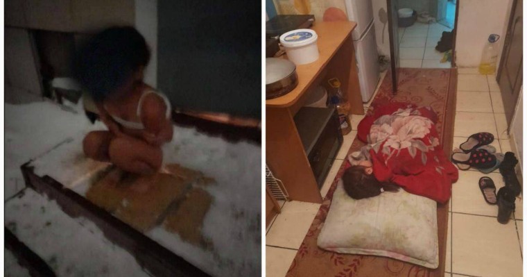 Қызын далаға шығарған астаналық әйел: Шаршадым, ақша жоқ, қызым сабақ алсын дедім