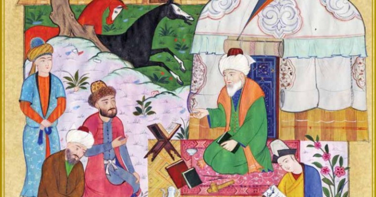 Яссауи хикметтерін қандай халде жазған?!