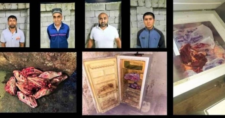 Есек сойып, етін сатқандар ұсталды