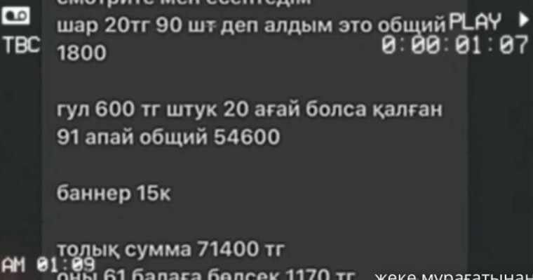 «Бәрі міндетті түрде беруі керек»: Талдықорғанда оқушылар «Мұғалімдер күніне» жаппай ақша жинағаны үшін шу шықты