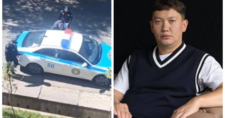 Алматыда журналист Асхат Ниязовты полиция ұстап алып кетті (видео)