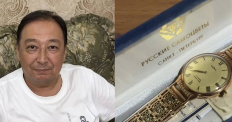 Танымал актер Заманбек Нұрқаділовтың сағатын аукционға шығарды