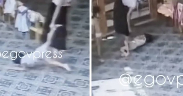 Шымкентте балабақша тәрбиешісі баланы аяғынан сүйреп, басынан ұрып-соққан (видео)
