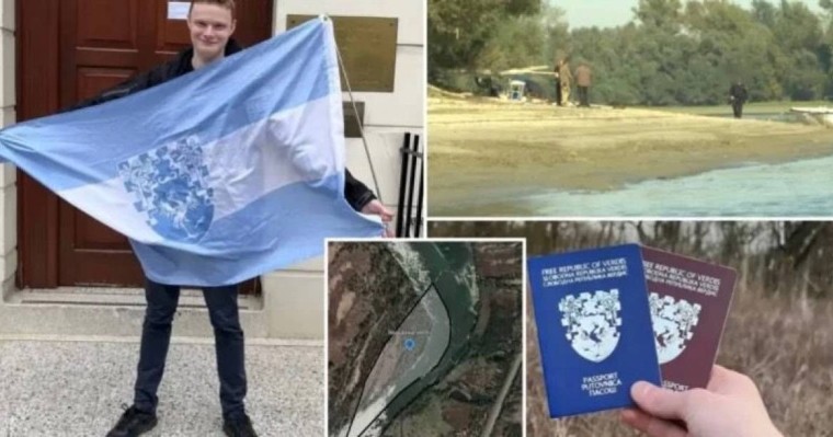 “Жаңа ел”: 20 жастағы жігіт мемлекет құрып, өзін Президент етіп жариялады