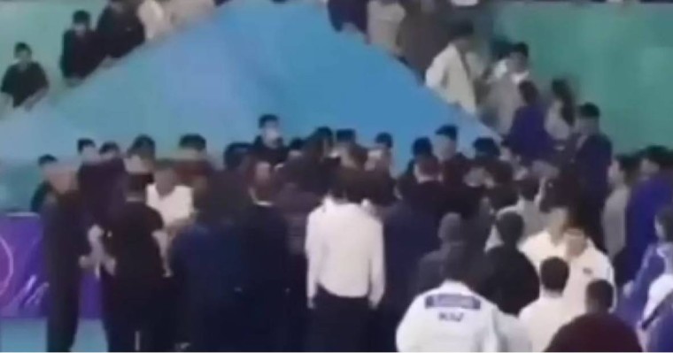 Бапкердің жағы сынған: Өскеменде ата-аналар мен спортшылар жаппай төбелесті