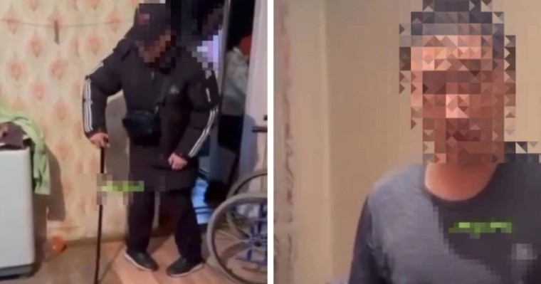 Семейде ер адам өзін мүгедек адам ретінде көрсетіп, қайыр сұрап, ақша жинаған (видео)