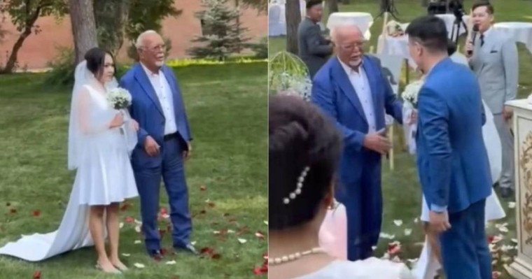 "Сағи ұлынан қалған қыз": Асанәлі Әшімов немересін өз қолымен ұзатты