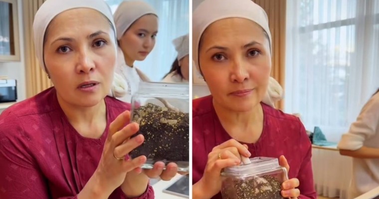 “Неге елді алдайсыңдар?”: Сәкен Майғазиевтің әйелінің шайы жұрттың сынына ұшырады