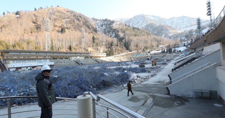 Алматыда аңызға айналған мұз айдыны жаңғыртылып жатыр