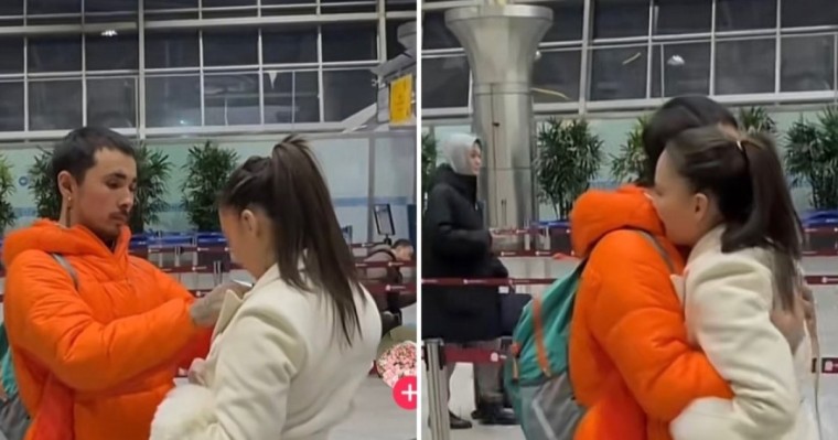 Индира Елемес танымал рэпермен әуежайда бірге көрінді