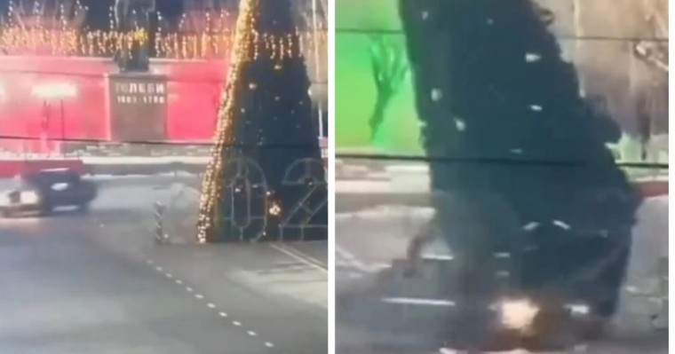 Түркістан облысында жүргізуші бас шыршаны құлатып кетті