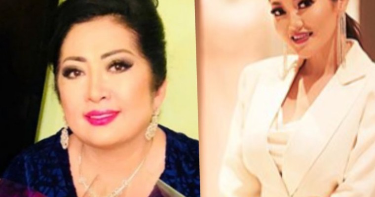 Ерке Есмахан Мақпал Жүнісованы Жаңа жылмен құттықтап, сый-сияпат жасады (ВИДЕО)