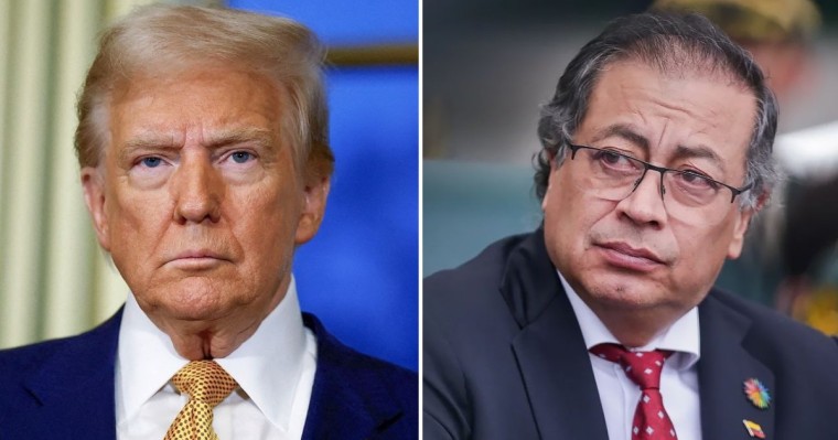 "Отан үшін қолыма қару аламын": Колумбия президенті өзіне сес көрсеткен Трампқа шүйлікті