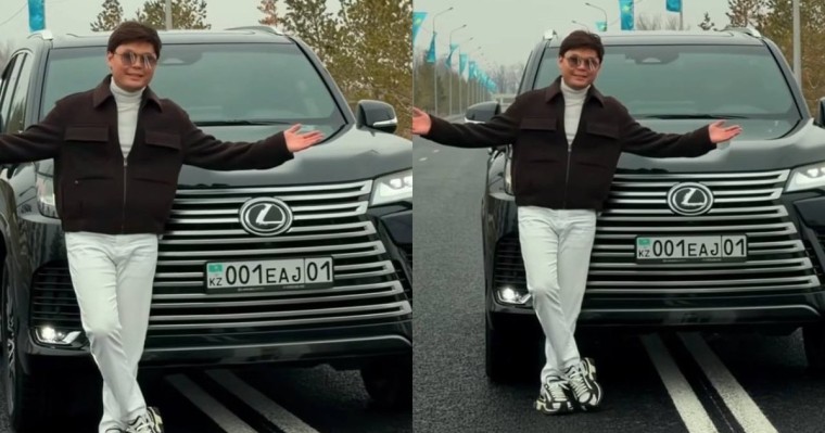 “Көрімдік емес, айыппұл салады-ау”: Жаңа көлігімен мақтанған Ернар Айдар заң бұзды ма?