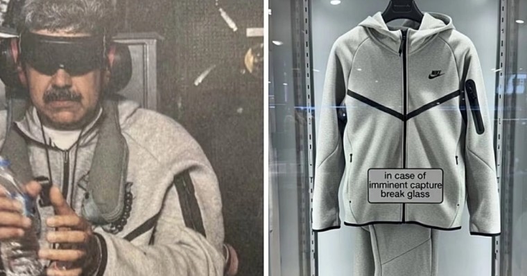 Мадуро қамауға алынғанда киген спорттық костюм лезде әлемдік трендке айналды