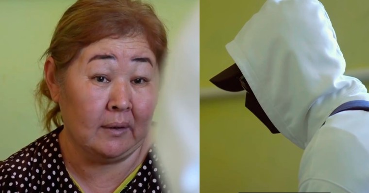 Бетперде таққан жігіт тағы бір отбасыға қол ұшын созып, арманын орындады