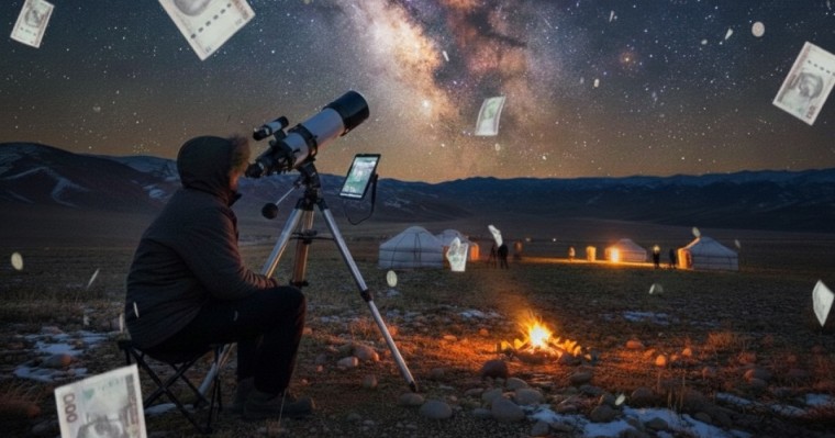 Қазақстанда жұлдыздарға қарап ақша табуға болады: бұл романтика ма, әлде экономика ма?