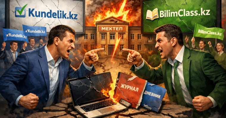 Kundelik.kz VS bilimclass.kz: мектептер мүдделер қақтығысына айналды ма?