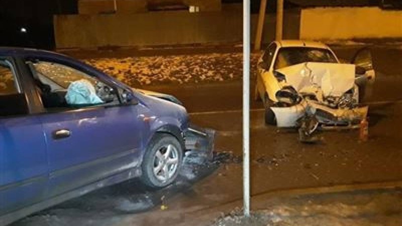Алматыда екі көлік соқтығысып, 6 адам зардап шекті