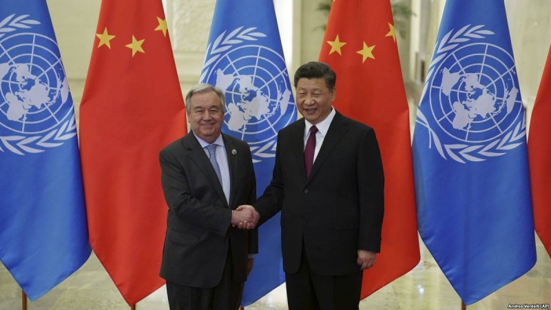 БҰҰ бас хатшысы мен Си Цзиньпин Шыңжаңдағы жағдайды талқылады