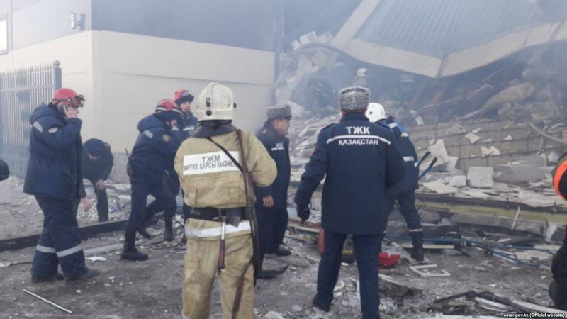 Астанада жарылған ғимараттағы үйінді астынан бір адамның мәйіті табылды
