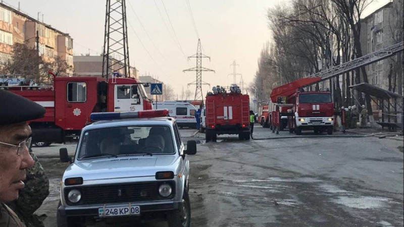 Тараздағы үйде болған жарылыстан жапа шеккен тағы бір адам көз жұмды