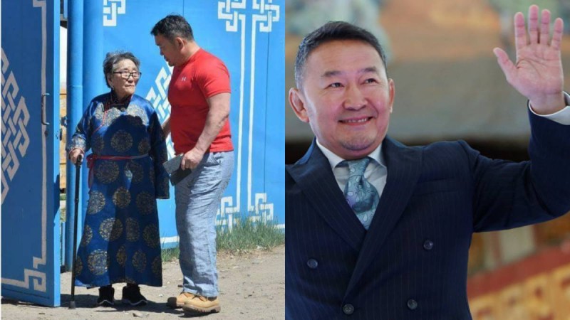 Анасының алдына костюм-шалбарын шешіп баратын президент кім? (фото, видео)