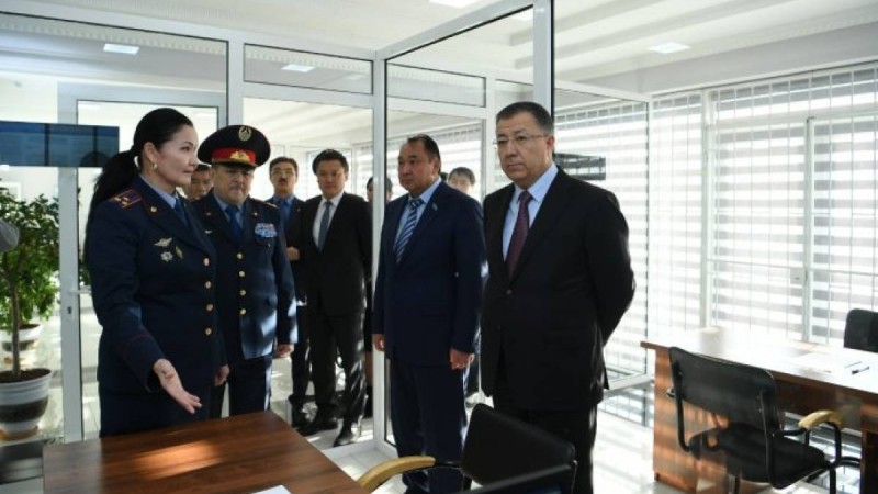 Түркістан облысында полиция департаментінің халықтық кеңсесі ашылды