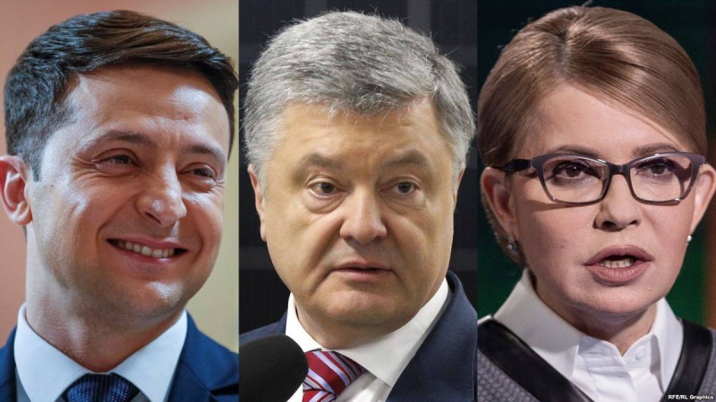 Зеленский Порошенкодан шамамен екі есе алда келеді