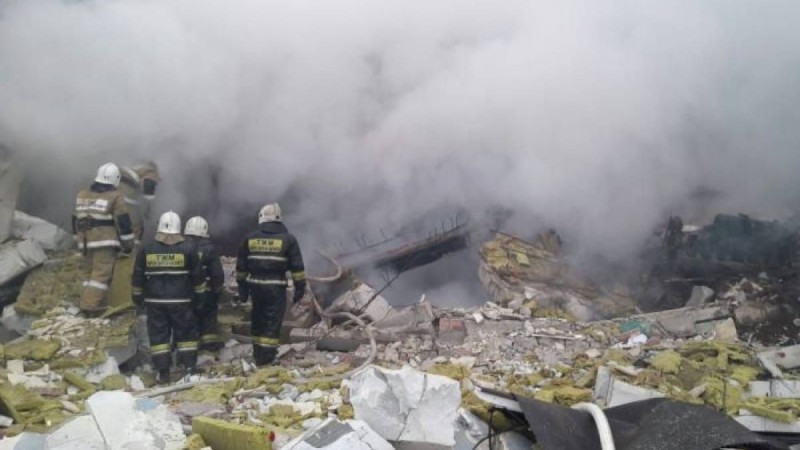 Астанадағы ғимараттардың бірінде жарылыс болды: зардап шеккендер бар