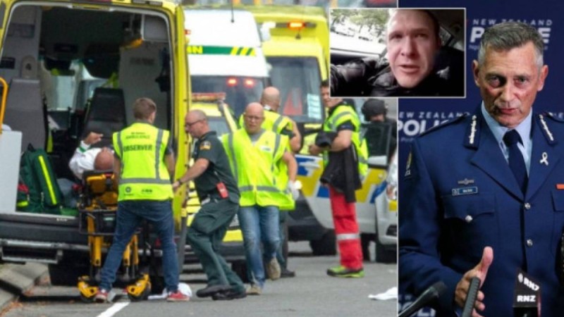 Австралиялықтың мешіттегілерді қырып салған сәтінің видеосы пайда болды