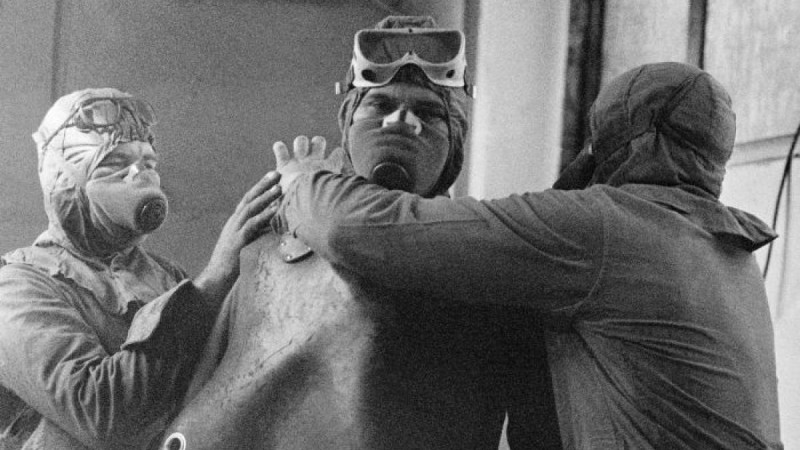 Чернобыль апатының архивтегі суреттері