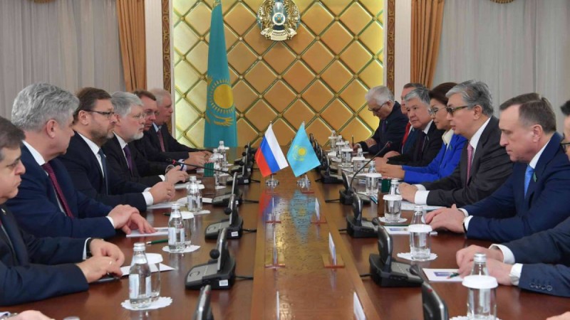  Қ.Тоқаев Ресей Федерация Кеңесінің делегациясын қабылдады