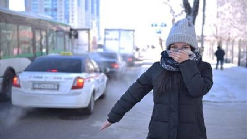 Астанада аязды күндері «тегін такси» жұмыс істейді