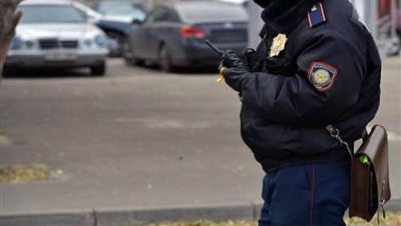 Астанада мас полицей жол апатын жасаған