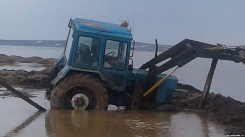 Қарағанды облысы Атасу бекетінің тұрғындары тасқын қаупінен үйлерінен кетуге мәжбүр