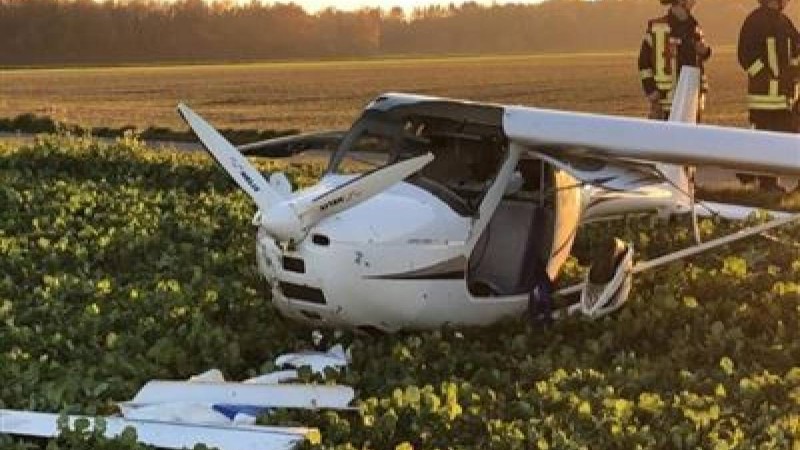 Екі ұшақ соқтығысып, ұшқыш қайтыс болды