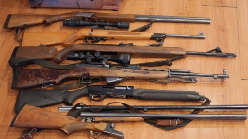 Алматы облысында тәркіленген 500 қару жоюға жіберілді