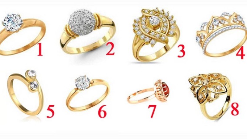 ​Психологиялық тест: Жүзіктің бірін таңдап, өзіңіз туралы сыр біліңіз