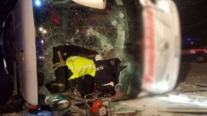 Автобус апатынан 3 адам қаза тапты