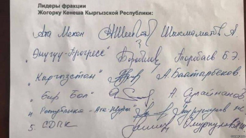 Қырғызстан парламенті Текебаевқа рақымшылық жасауды қолдады